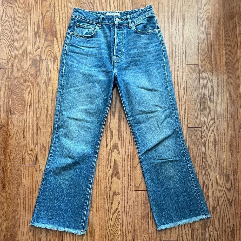 We The Free Frayed Hem Bootcut Jeans Women’s Sz 26
